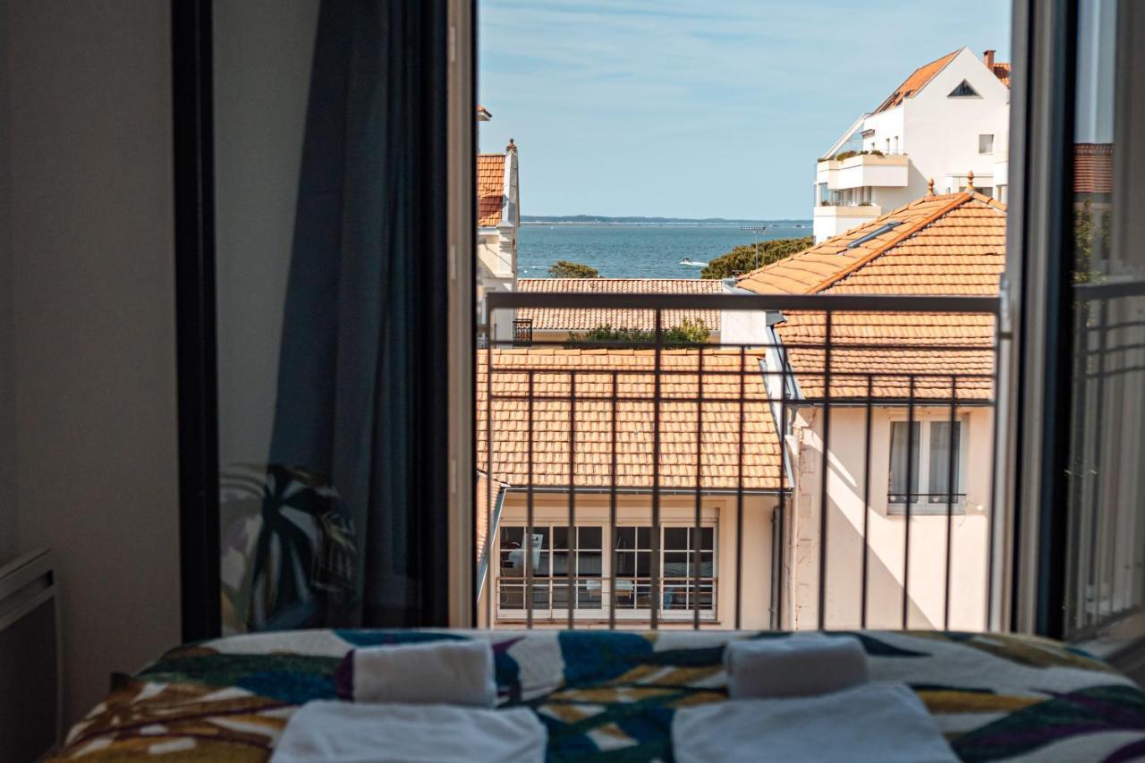 Down Center - Incroyable Vue Mer Proche Plage Arcachon Exterior photo